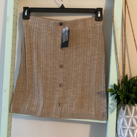 NWT ATM Anthony Thomas Melillo Merino Wool Skirt - Picture 2 of 9